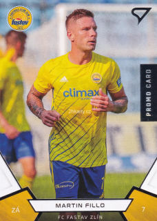 2021-22 SportZoo Fortuna Liga - Martin Fillo - Promo Card
