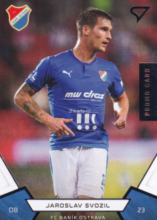 2021-22 SportZoo Fortuna Liga - Jaroslav Svozil - Promo Card