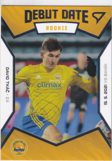 2021-22 SportZoo Fortuna Liga - David Tkáč - Debut Dates Rookie