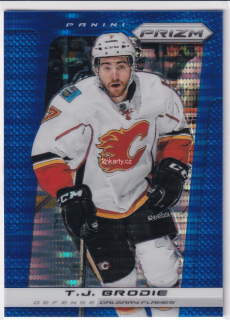 2013-14 Panini Prizm - T.J. Brodie - Wal-Mart Blue