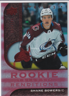 2020-21 UD Trilogy - Shane Bowers - Rookie Renditions Red Foil /799