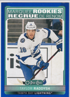 2021-22 UD O-Pee-Chee - Taylor Raddysh - Marquee Rookies Blue Border