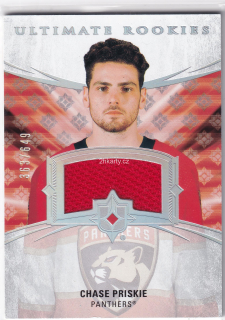 2020-21 UD Ultimate Collection - Chase Priskie - Ultimate Rookies Jersey /649