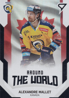 2021-22 SportZoo ELH - Alexandre Mallet - Around The World