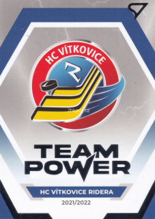 2021-22 SportZoo ELH - Logo HC Vítkovice Ridera - Team Power