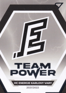2021-22 SportZoo ELH - Logo HC Energie Karlovy Vary - Team Power