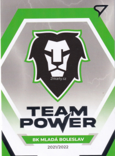 2021-22 SportZoo ELH - Logo BK Mladá Boleslav - Team Power