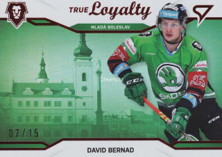 2021-22 SportZoo ELH - David Bernad - True Loyalty /15