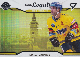 2021-22 SportZoo ELH - Michal Vondrka - True Loyalty