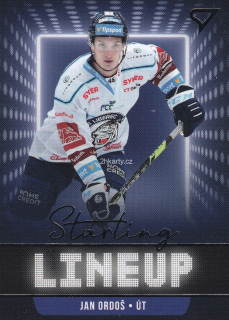 2021-22 SportZoo ELH - Jan Ordoš - Starting LineUp