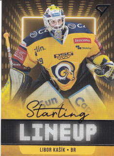 2021-22 SportZoo ELH - Libor kašík - Starting LineUp