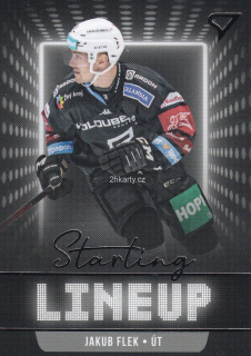 2021-22 SportZoo ELH - Jakub Flek - Starting LineUp