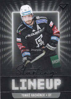 2021-22 SportZoo ELH - Tomáš Rachůnek - Starting LineUp