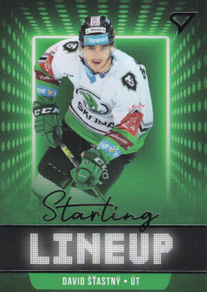 2021-22 SportZoo ELH - David Štastný - Starting LineUp