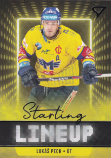 2021-22 SportZoo ELH - Lukáš Pech - Starting LineUp