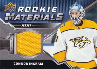 2020-21 UD Series 2 - Connor Ingram - Rookie Materials