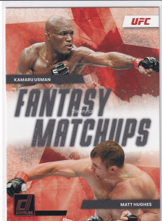 2023 Panini Donruss - Kamaru Usman, Matt Hughes - Fantasy Matchups