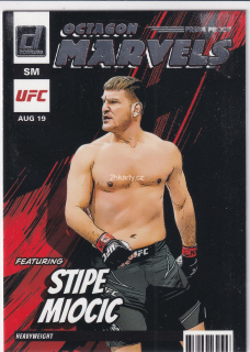 2023 Panini Donruss UFC - Stipe Miocic - Octagon Marvels - Press Proof