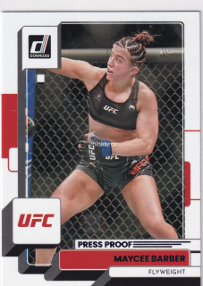 2023 Panini Donruss - Maycee Barber - Press Proof Purple
