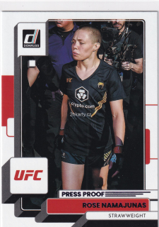 2023 Panini Donruss - Rose Namajunas - Press Proof Purple