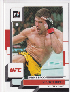 2023 Panini Donruss - Vicente Luque - Press Proof Silver