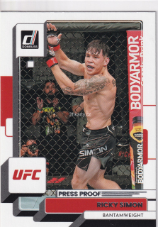 2023 Panini Donruss - Ricky Simon - Press Proof Silver