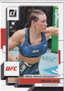 2023 Panini Donruss - Miesha Tate - Press Proof Silver