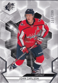 2020-21 UD SPx - John Carlson /299