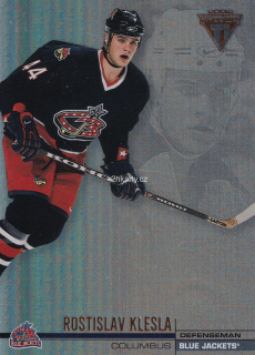 2001-02 Pacific Private Stock Titanium - Rostislav Klesla
