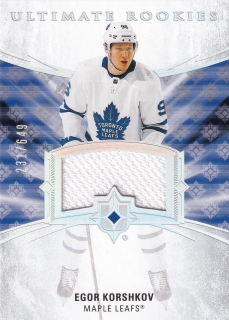 2020-21 UD Ultimate Collection - Egor Korshkov - Ultimate Rookies Jersey /649