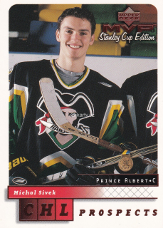 1999-00 UD MVP Stanley Cup Edition  - Michal Sivek