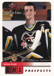 1999-00 UD MVP Stanley Cup Edition  - Milan Kraft