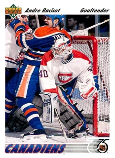 1991-92 UD Series - Andre Racicot #377