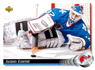 1992-93 UD Series - Jeacques Cloutier #324
