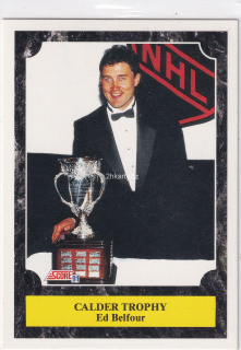 1991-92 Score - Ed Belfour - Calder Trophy
