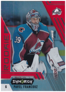 2020-21 UD Synergy - Pavel Francouz - Rookie #124