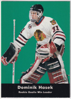 1991-92 Parkhurst - Dominik Hašek - Rookie Goalie Win Leader #449