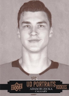 2021-22 UD Series 2 - Adam Ružička - UD Portraits Rookies