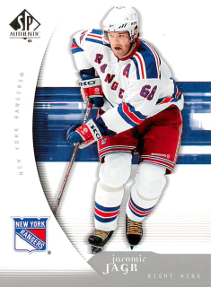 2005-06 UD SP Authentic - Jaromír Jágr #65