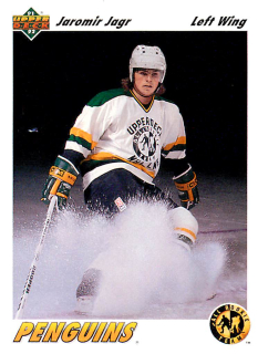 1991-92 UD Series - Jaromír Jágr - Rookie Team #42