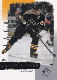 2000-01 UD SP Authentic - Jaromír Jágr #70