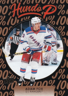 2021-22 UD Series 1 - Adam Fox - Hundo P Gold