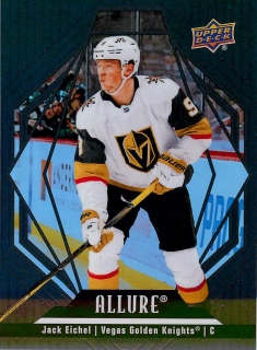 2022-23 UD Allure - Jack Eichel - Black Rainbow #80