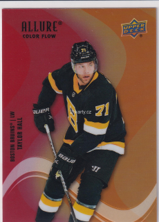 2022-23 UD Allure - Taylor Hall - Color Flow Red-Orange