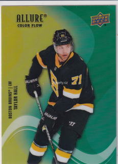 2022-23 UD Allure - Taylor Hall - Color Flow Yellow-Green