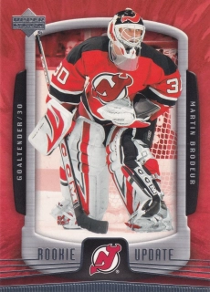 2005-06 UD Rookie Update - Martin Brodeur #56