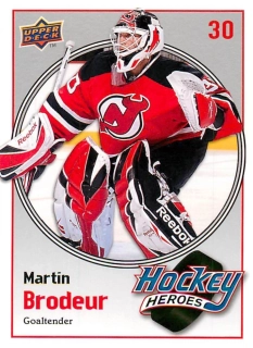 2009-10 UD Series 1 - Martin Brodeur - Hockey Heroes #HH14