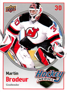 2009-10 UD Series 1 - Martin Brodeur - Hockey Heroes #HH15