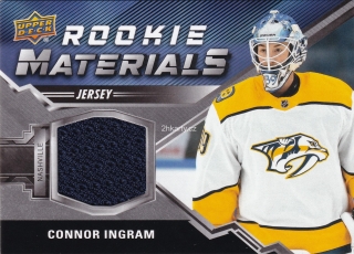 2020-21 UD Series 2 - Connor Ingram - Rookie Materials