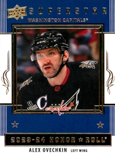2023-24 UD Series 1 - Alex Ovechkin - Superstar Honor Roll #HR-14